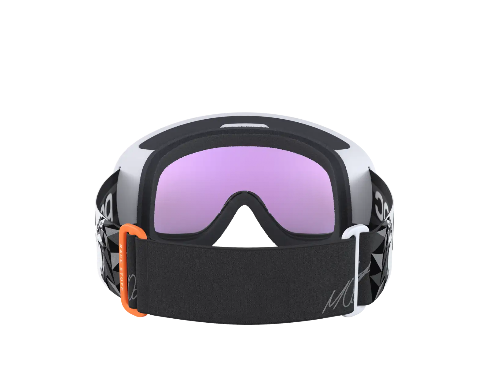 POC Fovea Mid Race Marco Odermatt Ed. lyžiarske okuliare Hydrogen White/Uranium Black/Partly Sunny Blue