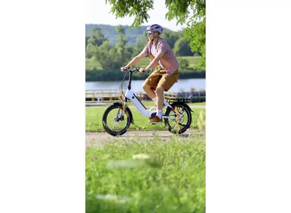 Ecobike Rhino Cruise 504 Wh Arctic White skladací elektrobicykel