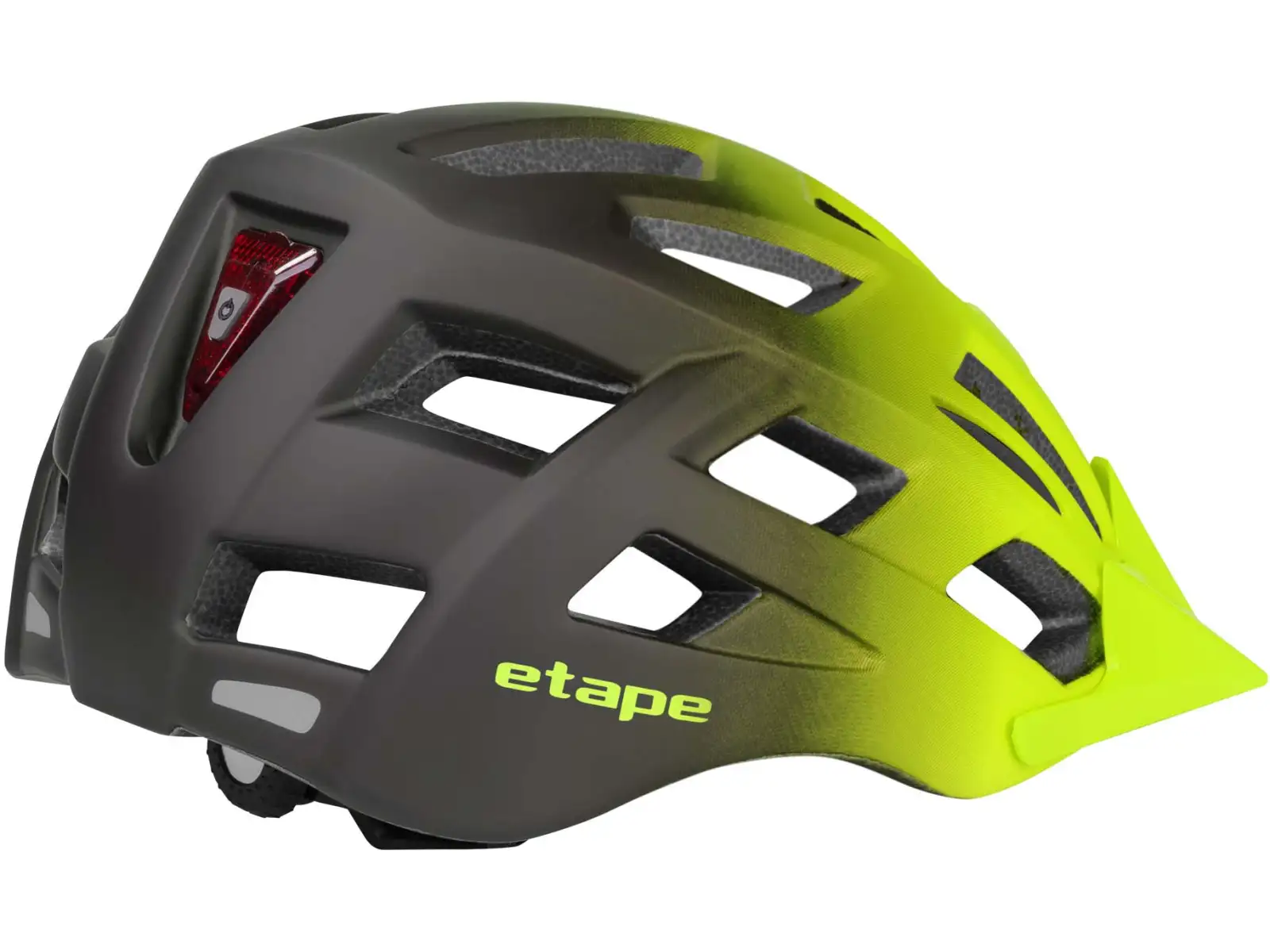 Etape Virt Light cyklistická prilba žltá/čierna matná