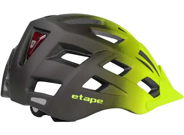 Etape Virt Light cyklistická prilba žltá/čierna matná