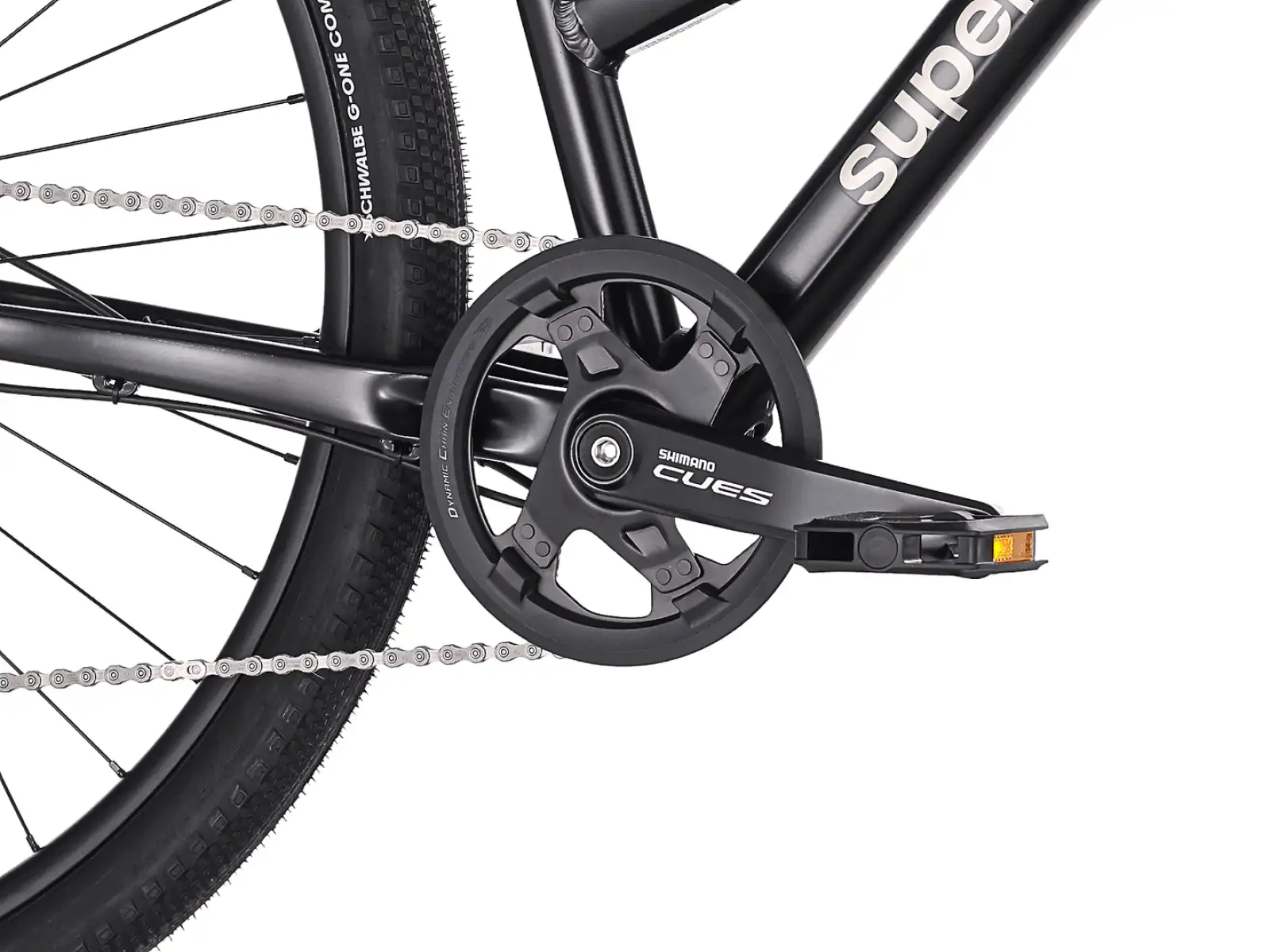 Superior Blox 6.4 MS mestský bicykel Matte Black