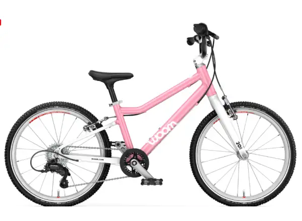 Woom Go 4 detský bicykel 20" Powder Pink