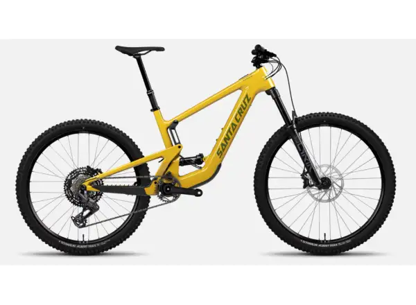Santa Cruz Heckler SL 1 C 70 celoodpružený elektrobicykel Gloss Mustard Yellow
