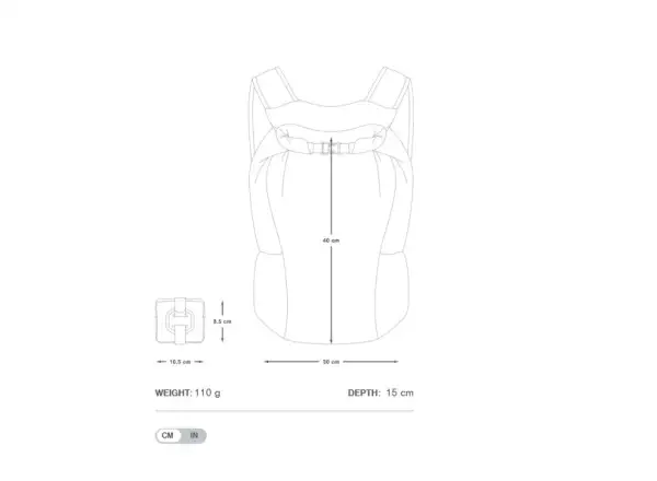 Apidura Packable Backpack Batoh 13L
