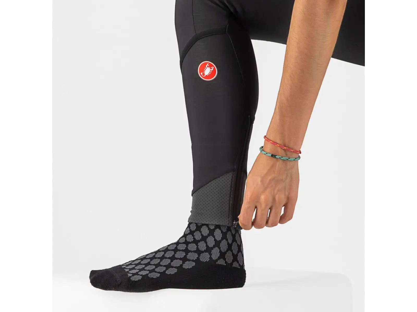 Castelli Velocissima DT Bibtight dámske nohavice Black/Black Reflex