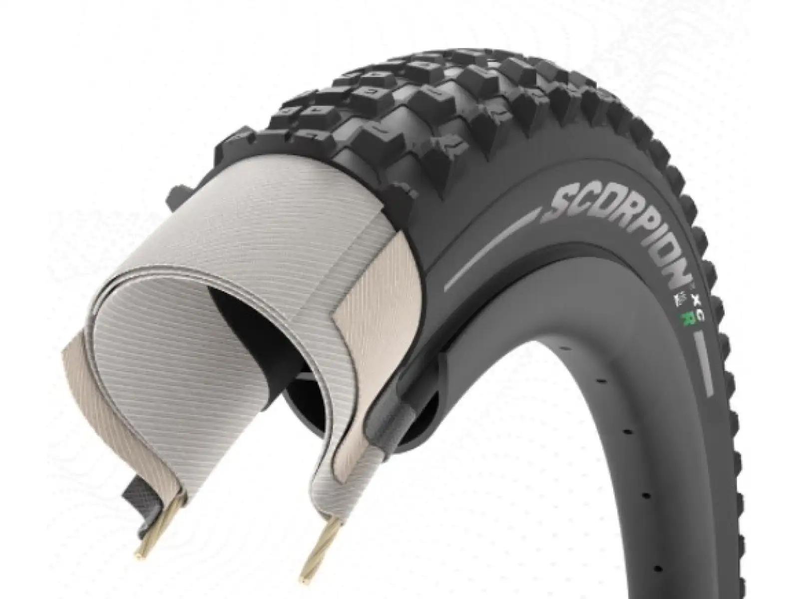Pirelli Scorpion XC R ProWALL 29x2,2 plášť Kevlar, pre zadné koleso