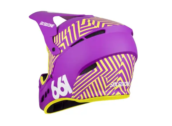 661 Reset downhill prilba Dazzle Purple