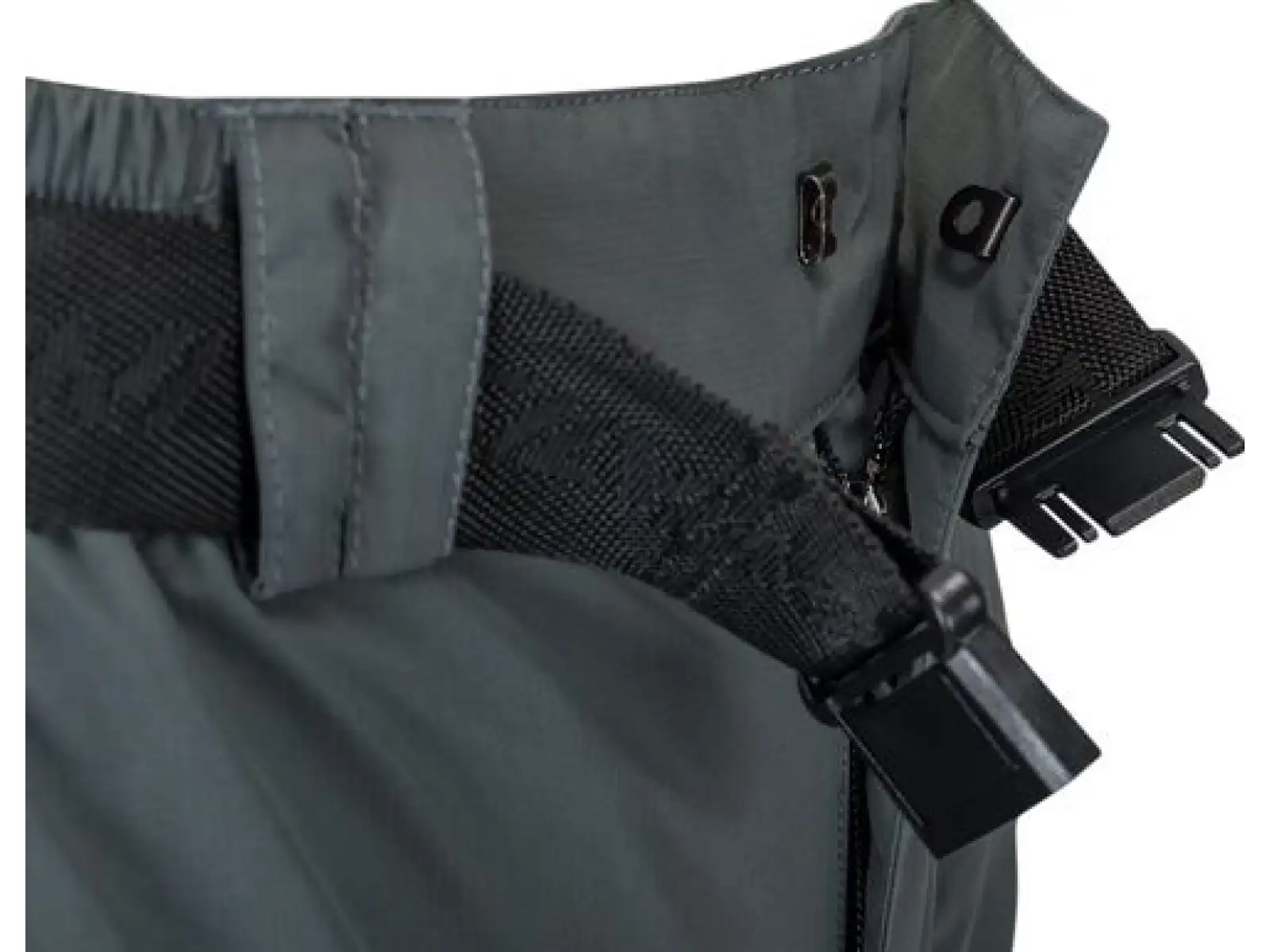 Silvini Rango pánske MTB šortky charcoal/red