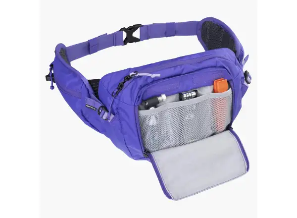 Evoc Hip Pack 3 + hydrovak 1,5 cyklistická ľadvinka Violet