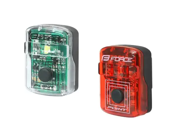 Sada predných a zadných svetiel USB Force Point