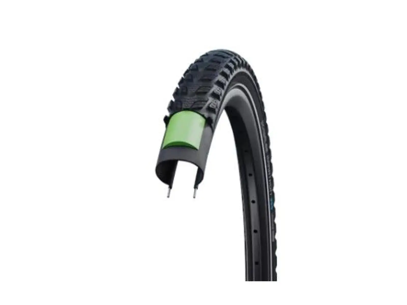 Schwalbe Marathon 365 Performance GreenGuard E-50 20x1,50" MTB plášť drôt Black Reflex