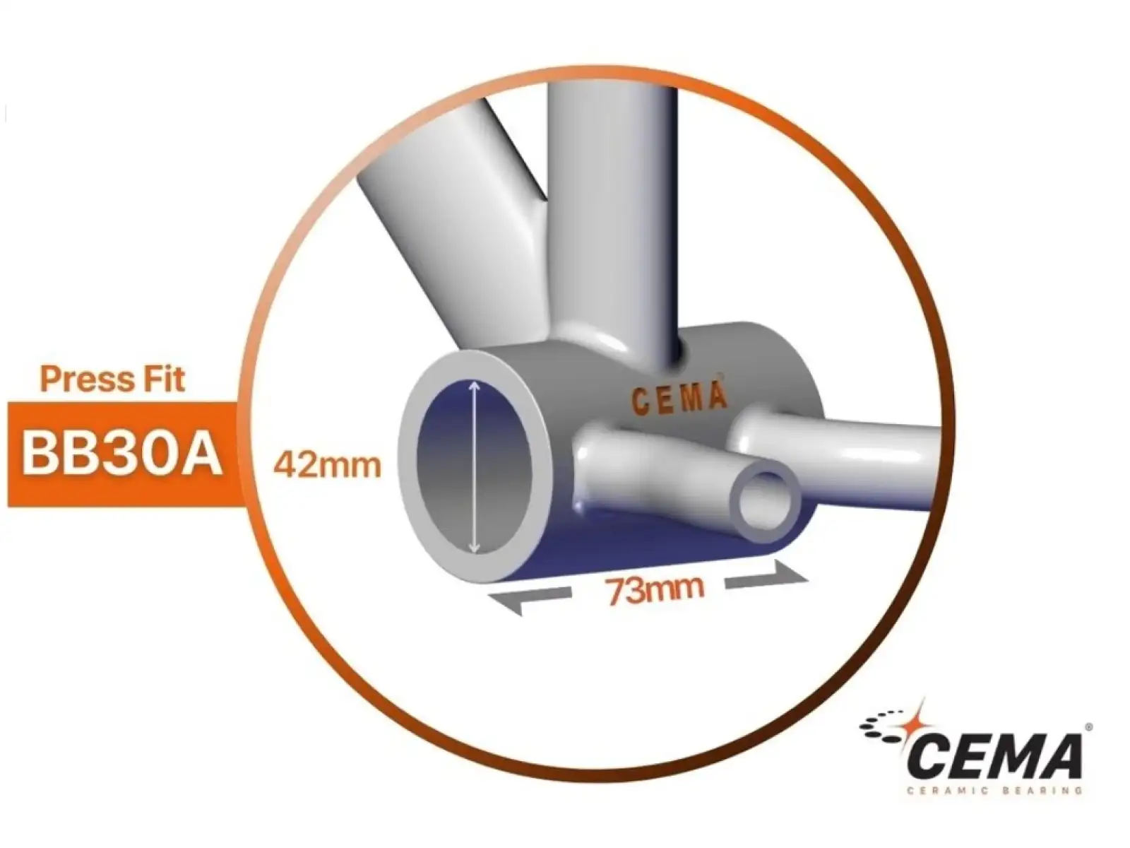 Cema BB30A-asymetrický Interlock 24 mm oska stredové zloženie Steel čierna