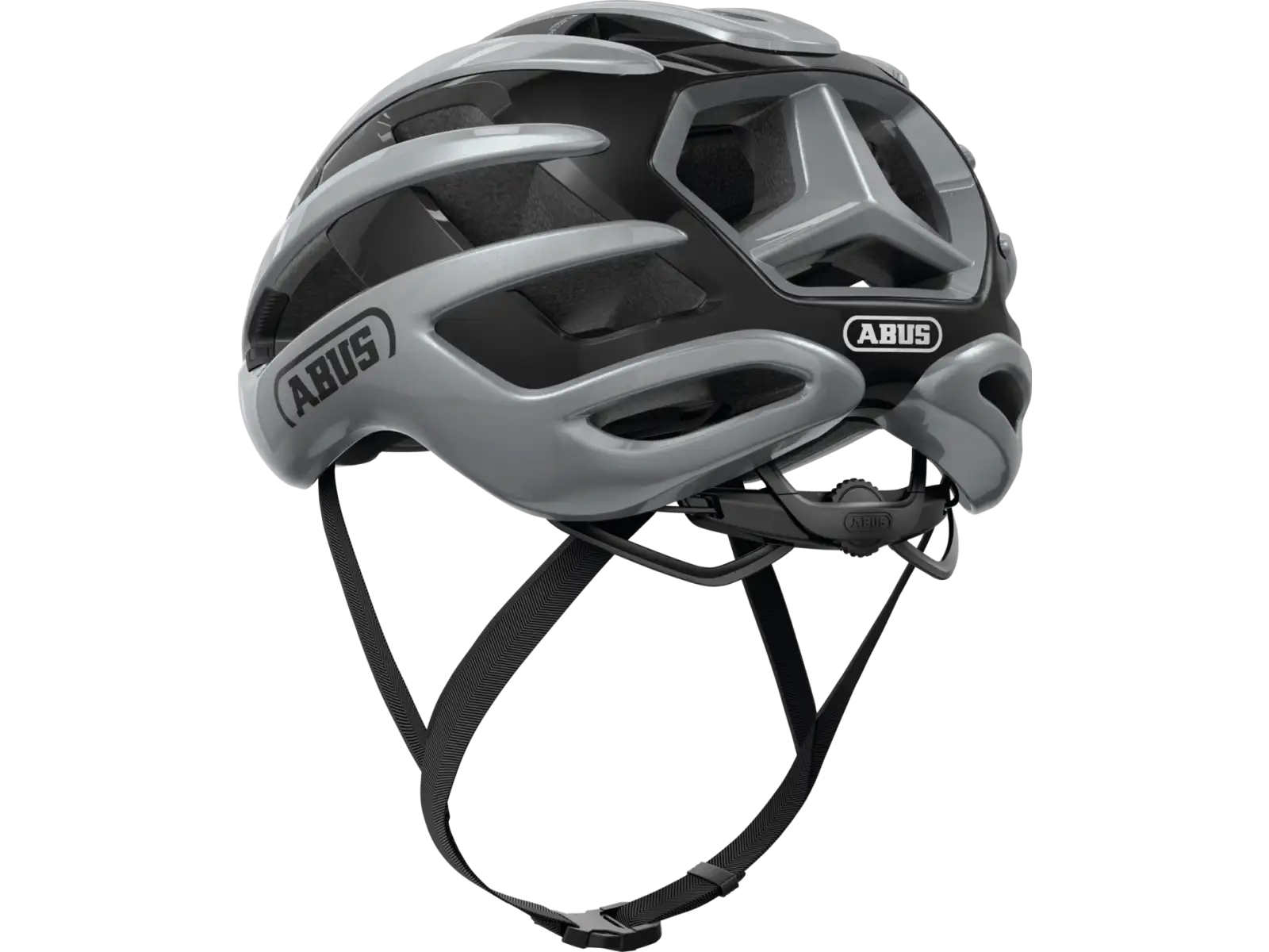Abus AirBreaker 2.0 cestná prilba Graphite Silver