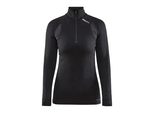 Craft Active Extreme X Zip dámske tričko dlhý rukáv čierna