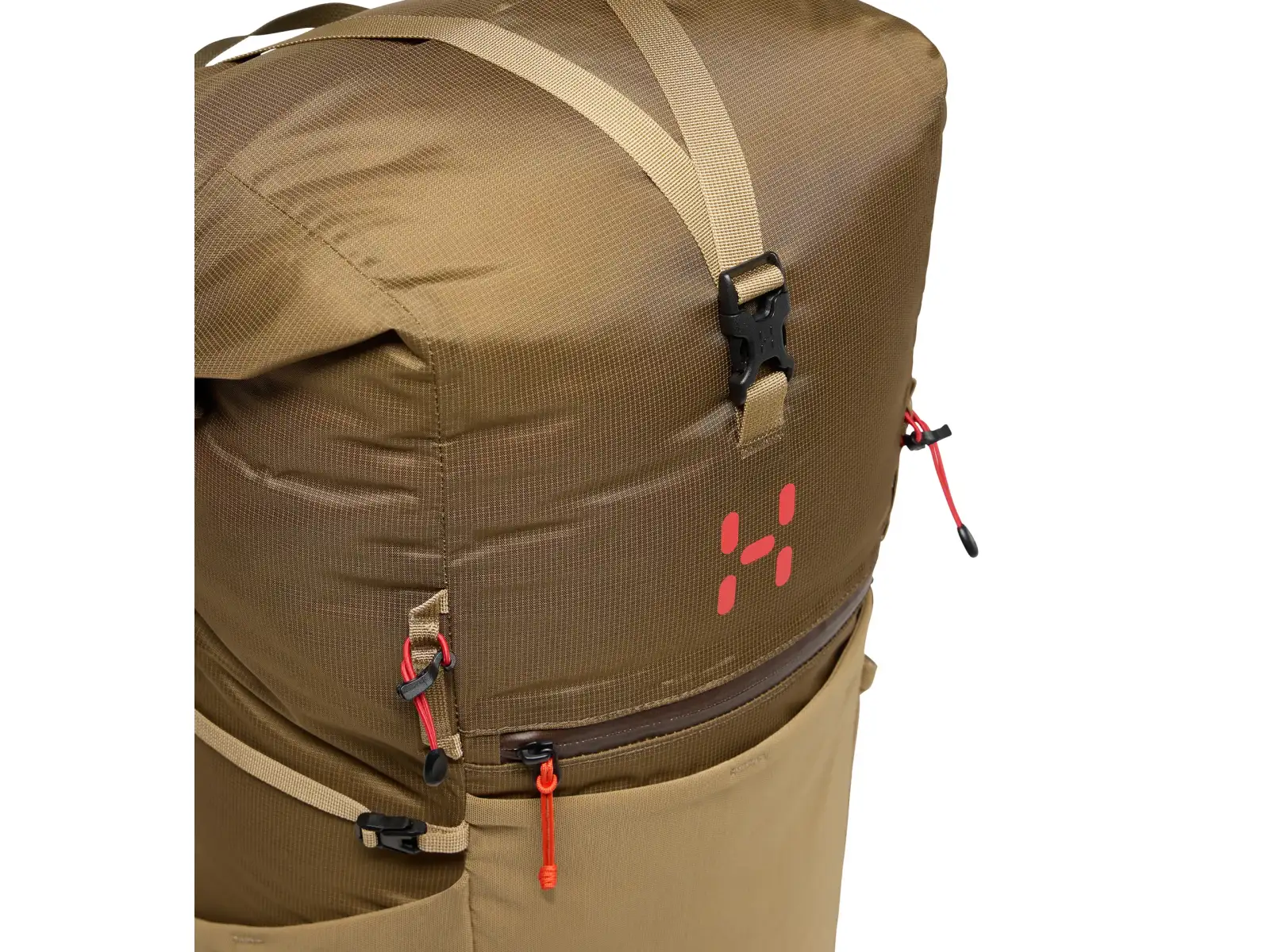 Haglöfs Magma Rolltop 40 WR batoh Teak Brown/Oak Brown 40l