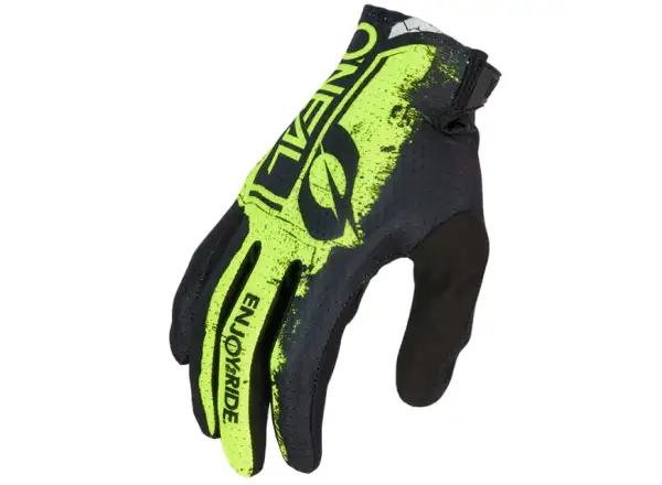 Rukavice ONeal Matrix Shocker Black/Neon Yellow