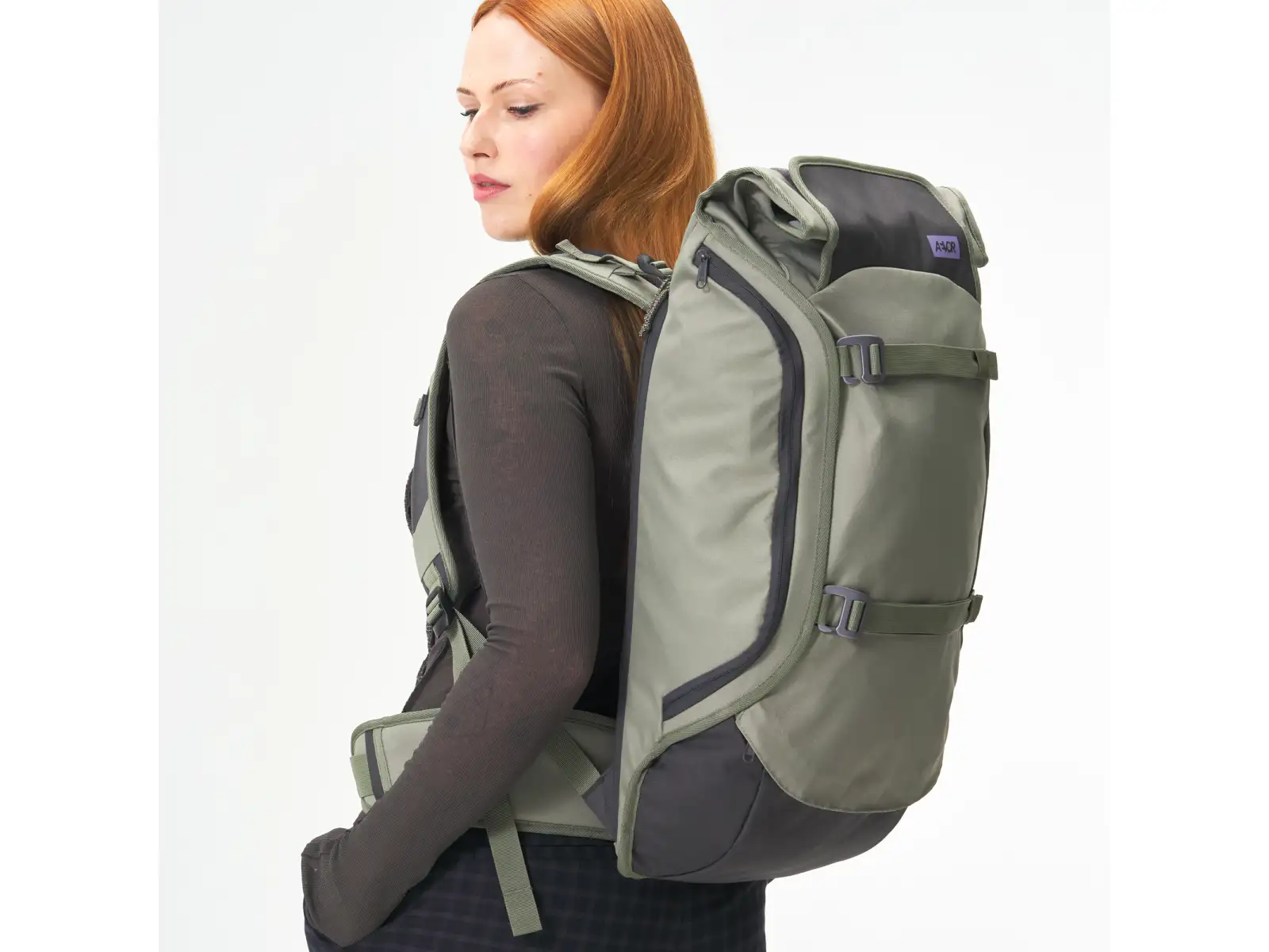 Aevor Travel Pack Proof cestovný batoh 45 l Violett Sage