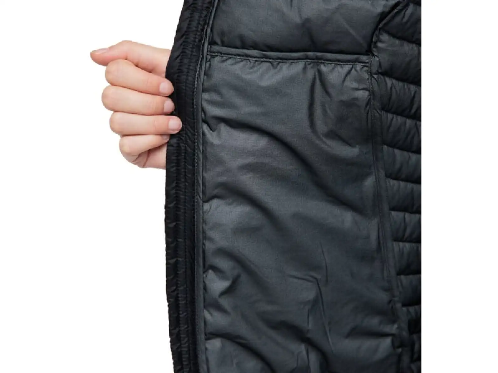 Haglöfs V series Mimic hood dámska bunda čierna