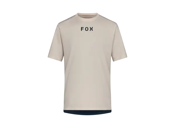 Fox Ranger pánsky dres krátky rukáv Wordmark Chalk