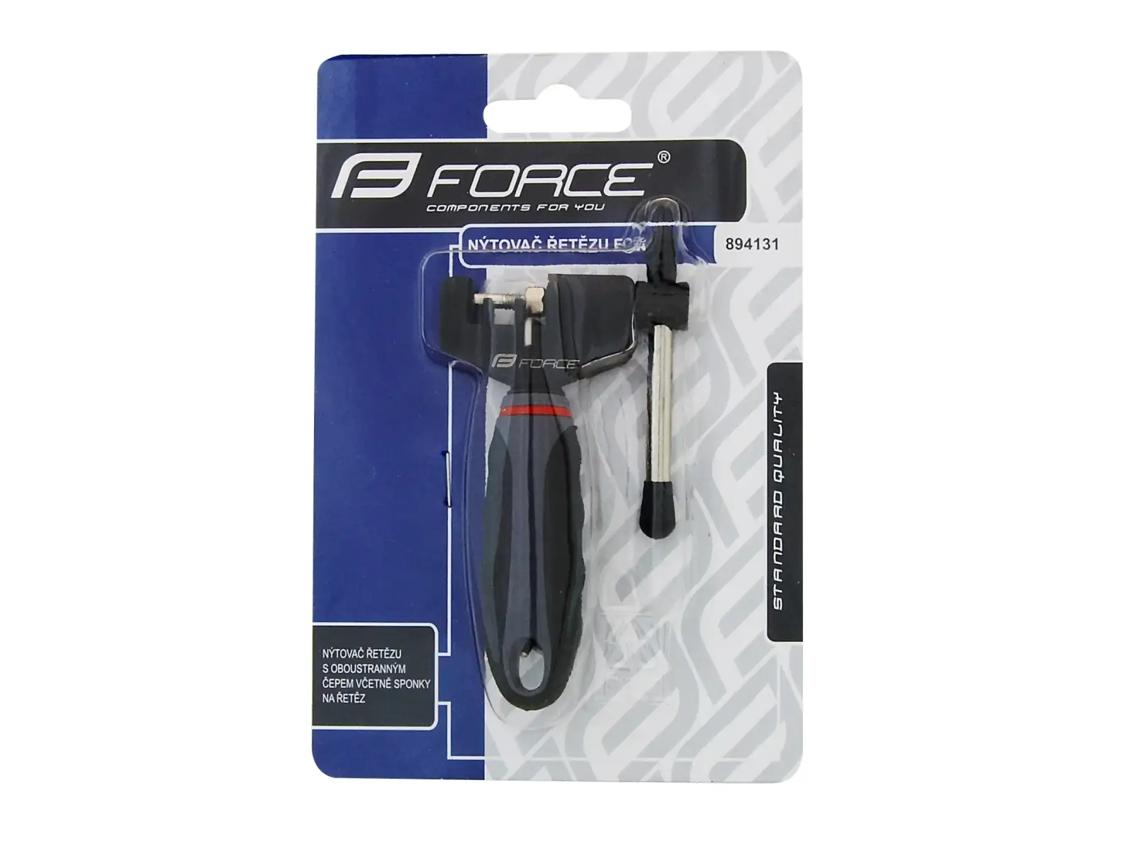 Force nitovač reťaze + sponka