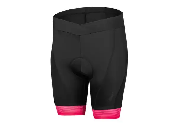 Etape Livia 2.0 dámske kraťasy s vložkou čierna/ružová