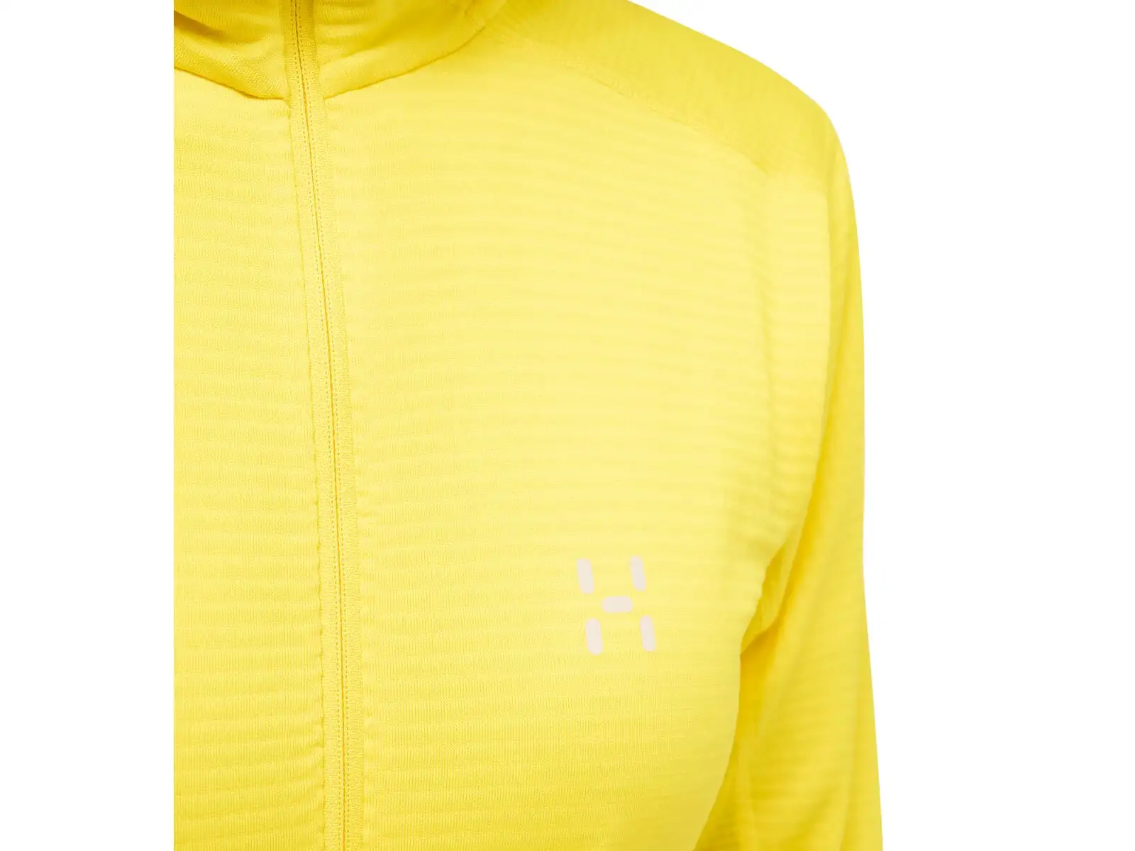 Haglöfs L.I.M Mid Multi Hood dámska mikina s kapucňou žltá
