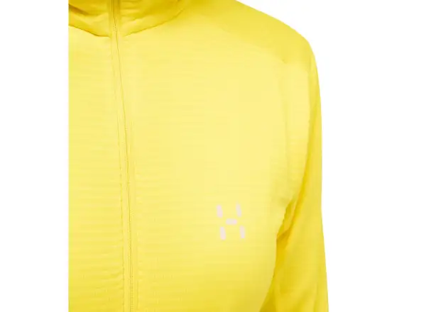 Haglöfs L.I.M Mid Multi Hood dámska mikina s kapucňou žltá