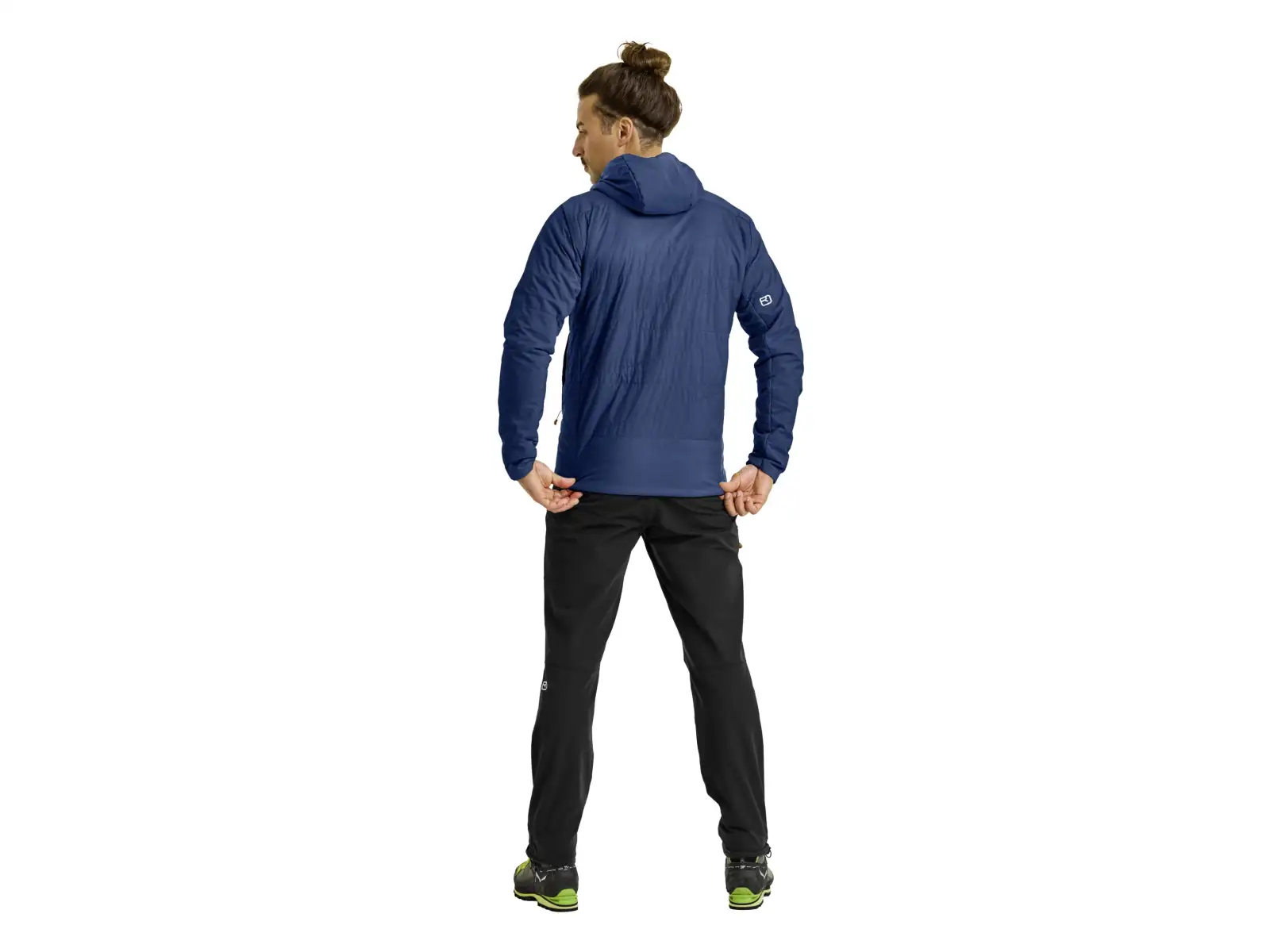 Ortovox Swisswool Piz Duan pánska bunda Deep Ocean