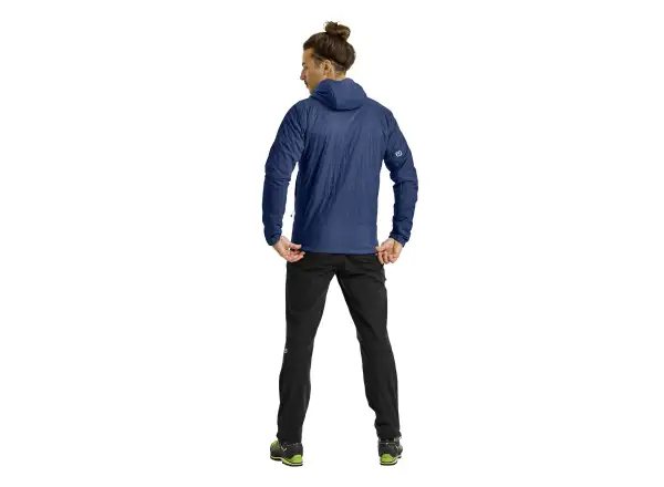 Ortovox Swisswool Piz Duan pánska bunda Deep Ocean