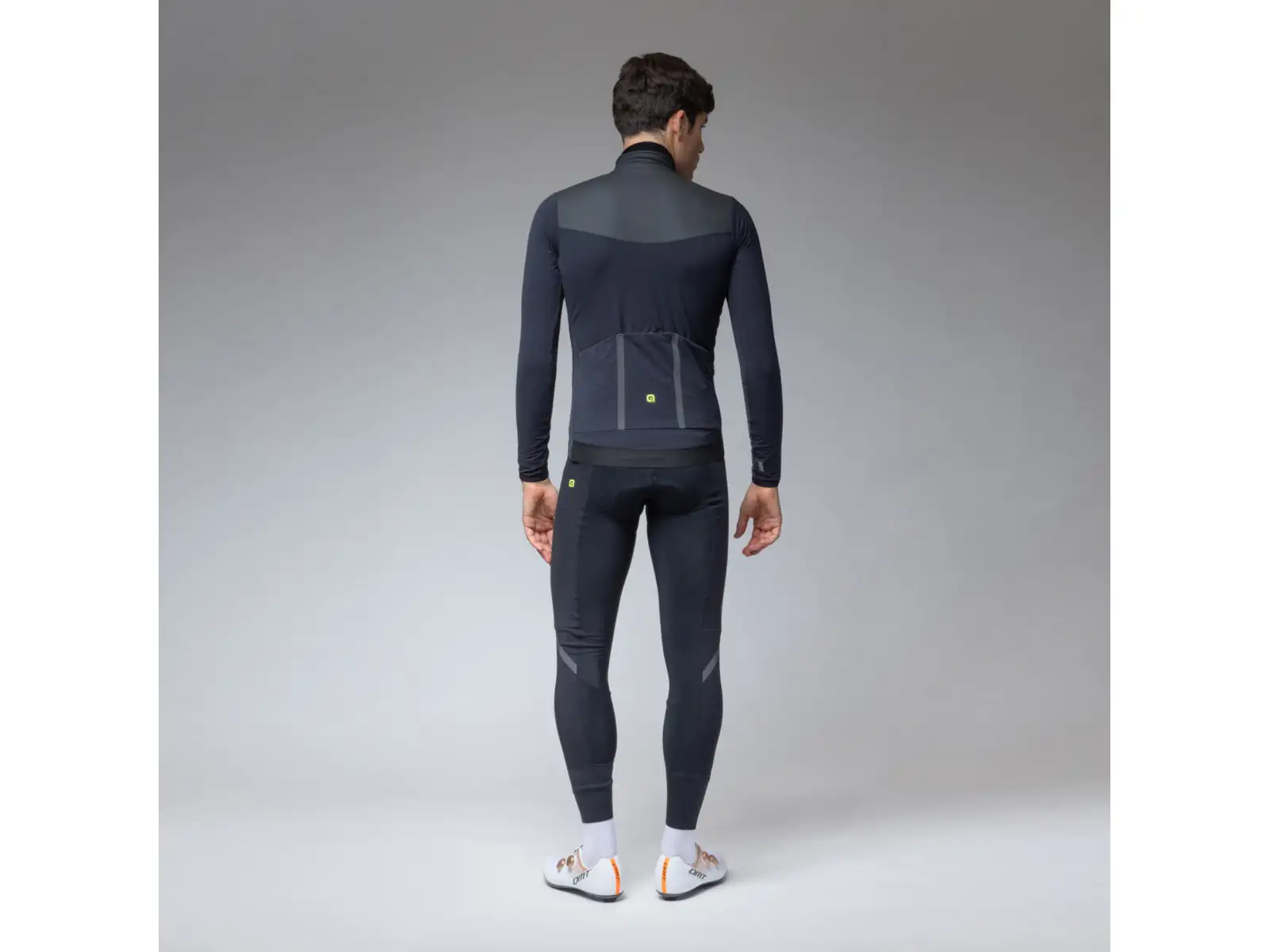 Alé R-EV1 Wool Speed pánska zimná cyklistická bunda Black