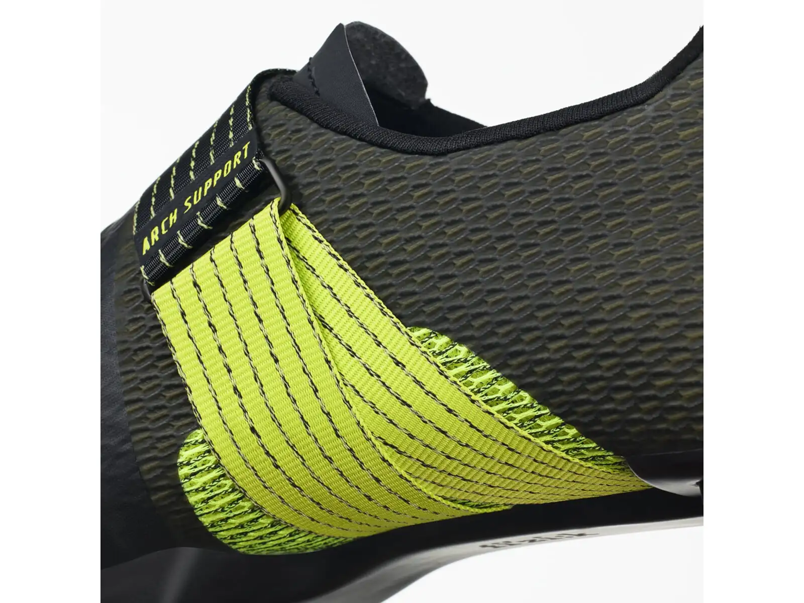 Fizik Stabilita Carbon cestné pánske tretry Black/Yellow Fluo