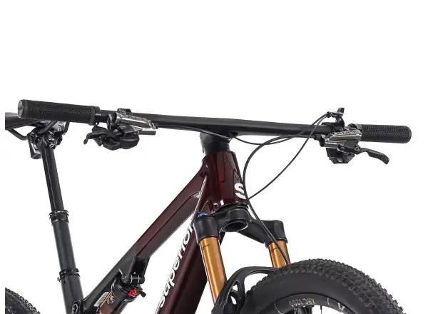 Superior XF 9.9 Team celoodpružený bicykel Red Carbon/ Matte Carbon
