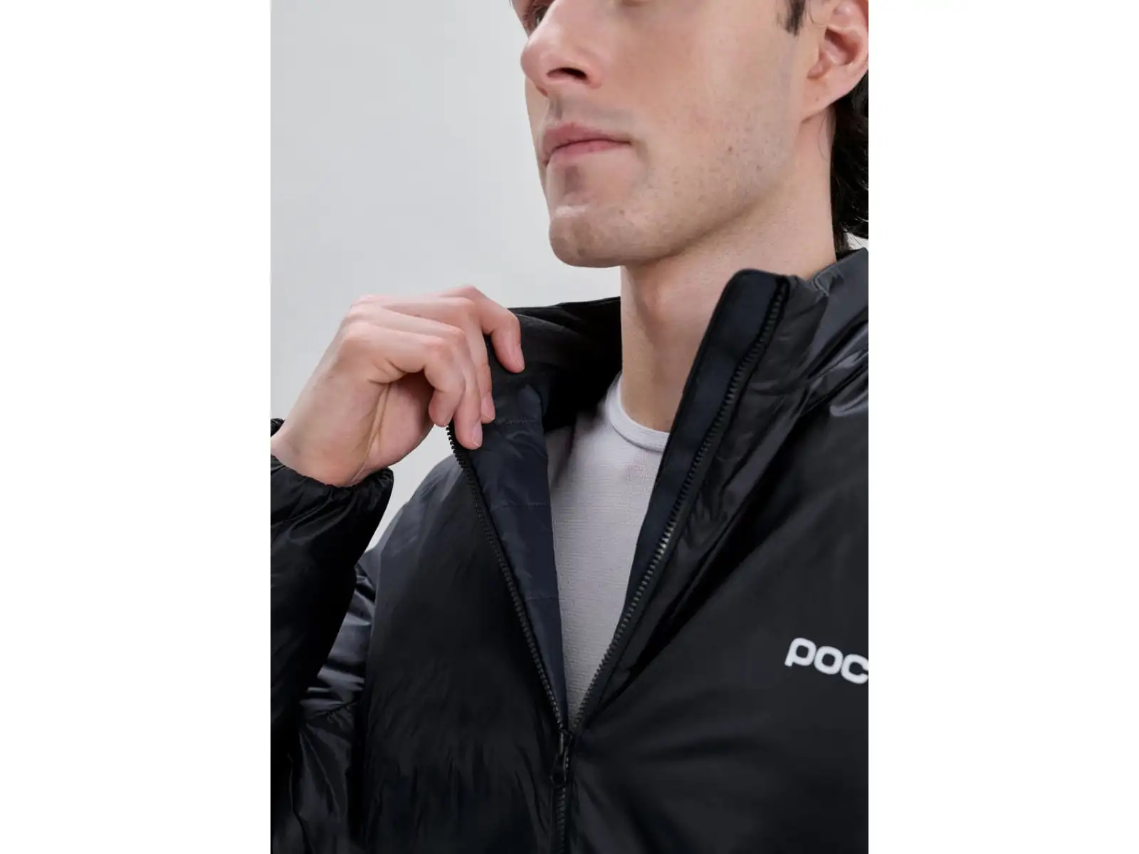 POC Lite Padded Jacket pánska zateplená bunda Uranium Black