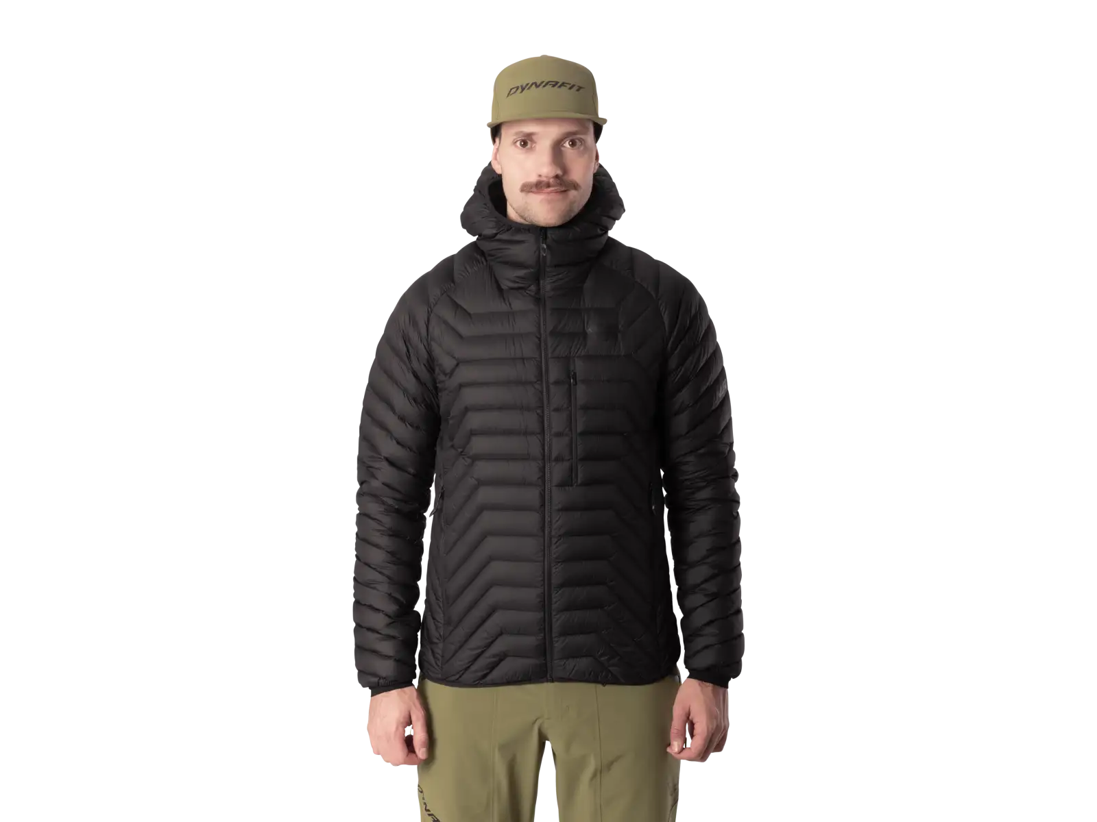 Dynafit Radical RDS Down Hooded pánska bunda Black Out