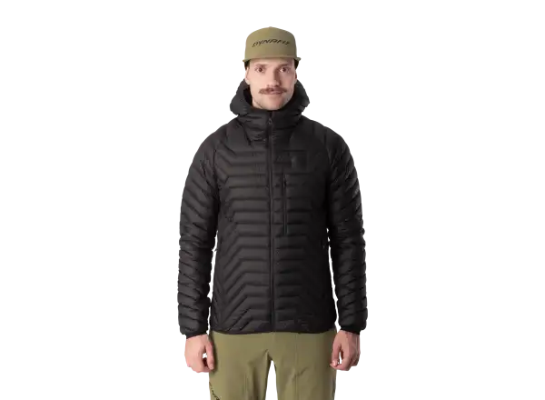 Dynafit Radical RDS Down Hooded pánska bunda Black Out