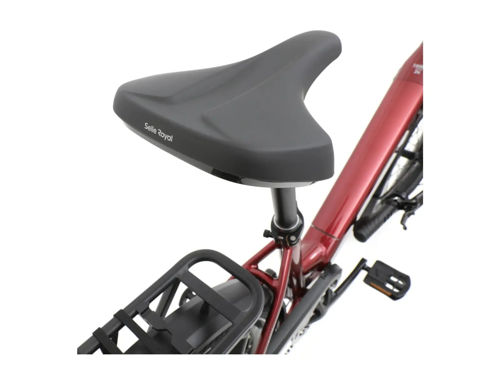 Apache Tanka 24 RX skladací elektrobicykel 363 Wh S/M bordová