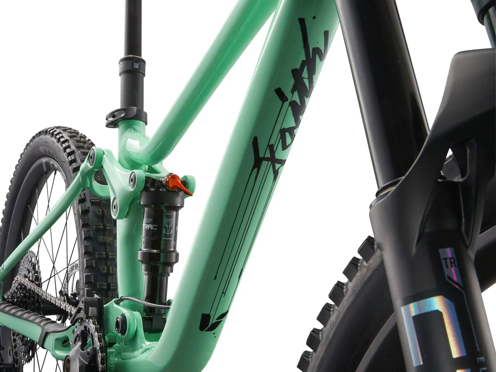Liv Faith 24 detský celoodpružený bicykel Neo Mint