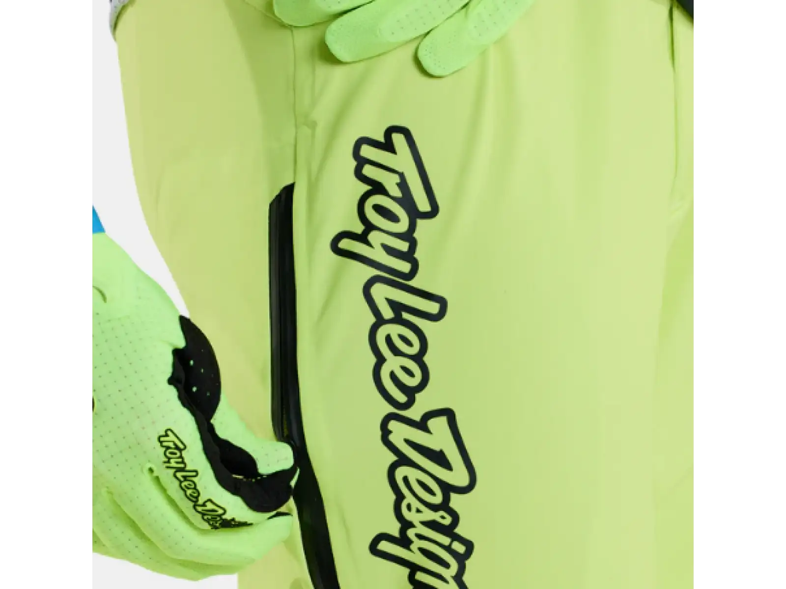 Troy Lee Designs Sprint Ultra Mono pánske nohavice Glo Yellow