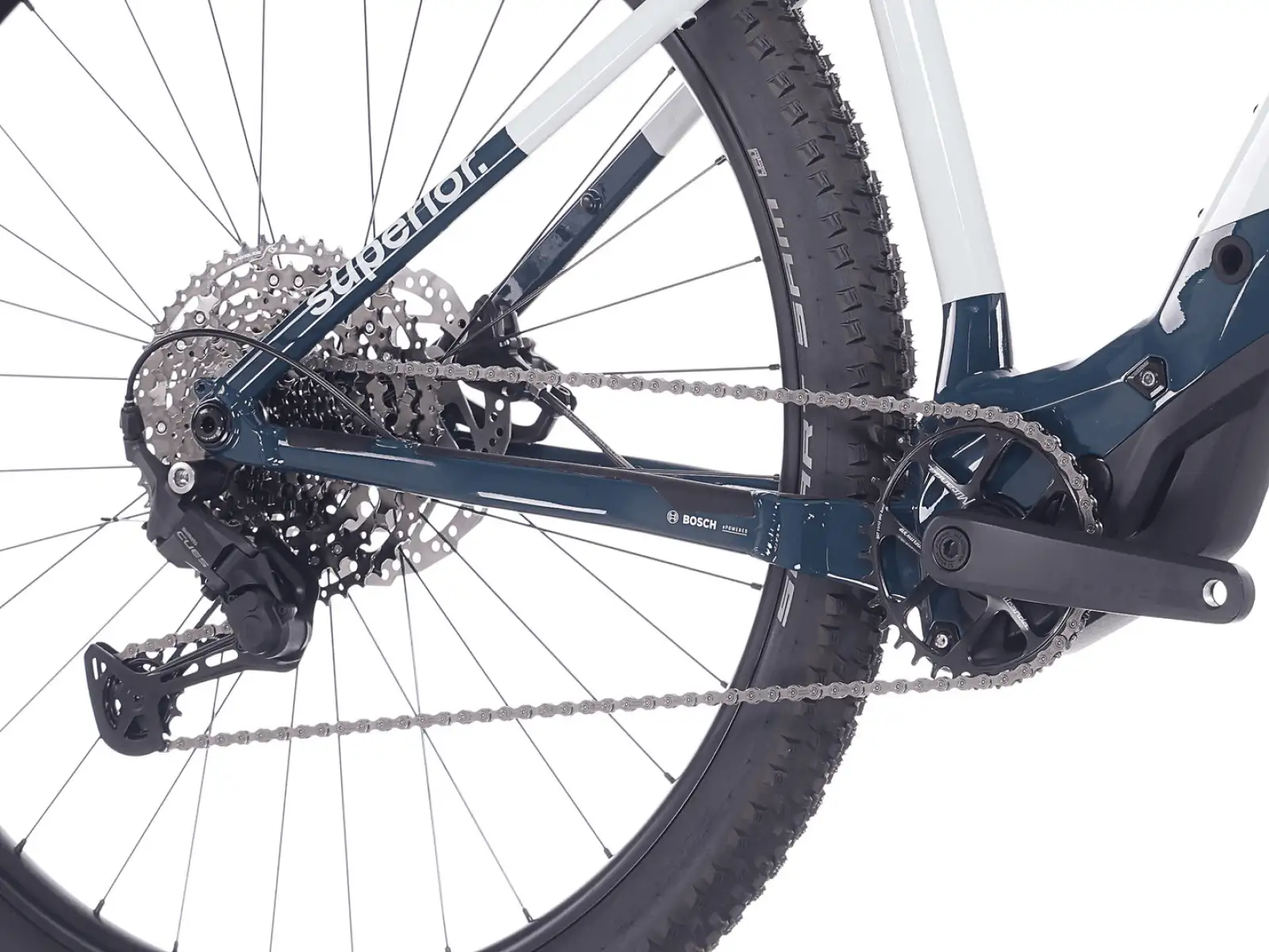 Superior iXP 6.5 horský elektrobicykel Gloss Petrol / Petrol Grey