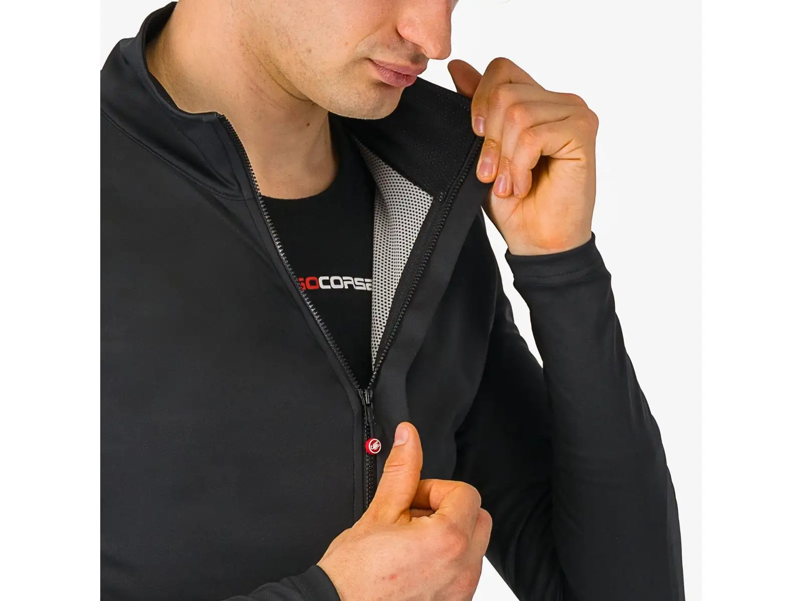 Castelli Perfetto Air pánska bunda Light Black
