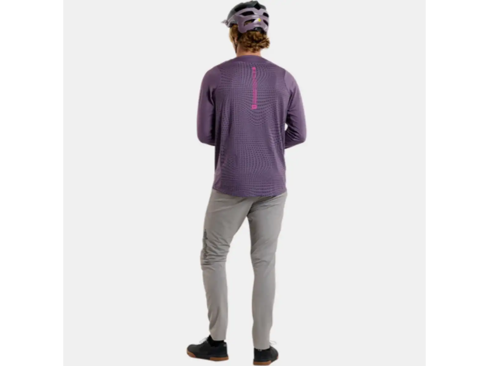 Troy Lee Designs Skyline Radioscape pánsky dres dlhý rukáv Deep Purple