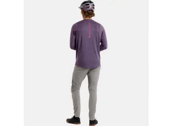 Troy Lee Designs Skyline Radioscape pánsky dres dlhý rukáv Deep Purple