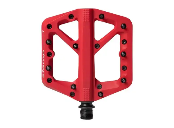 Crankbrothers Stamp 1 Small platform pedále červené