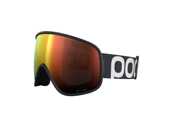 POC Vitrea lyžiarske okuliare Uranium Black/Partly Sunny Orange