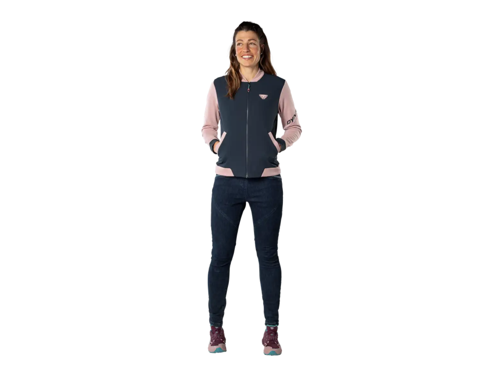 Dynafit 24/7 Polartec Varsity Jacket Pale Rose