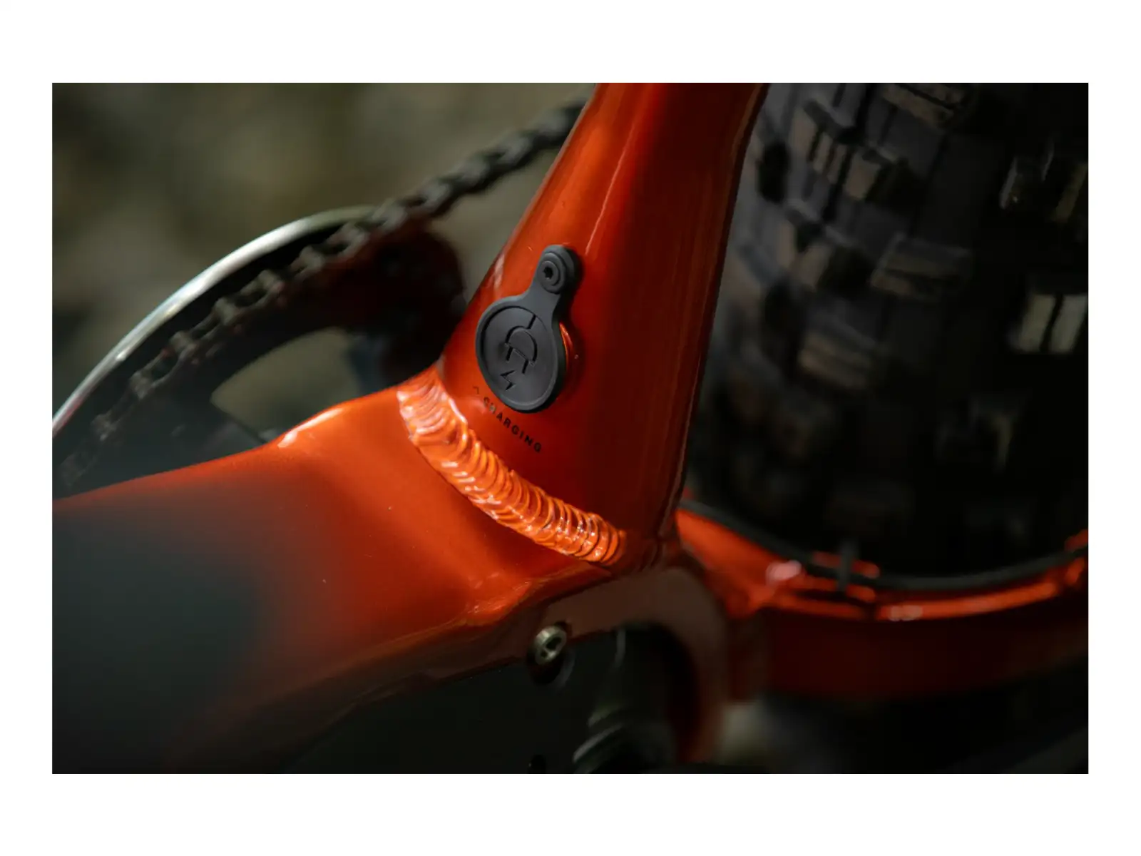 Rock Machine VYÖRY e90-26 fatbike elektrobicykel Metallic Orange/Black VZORKA