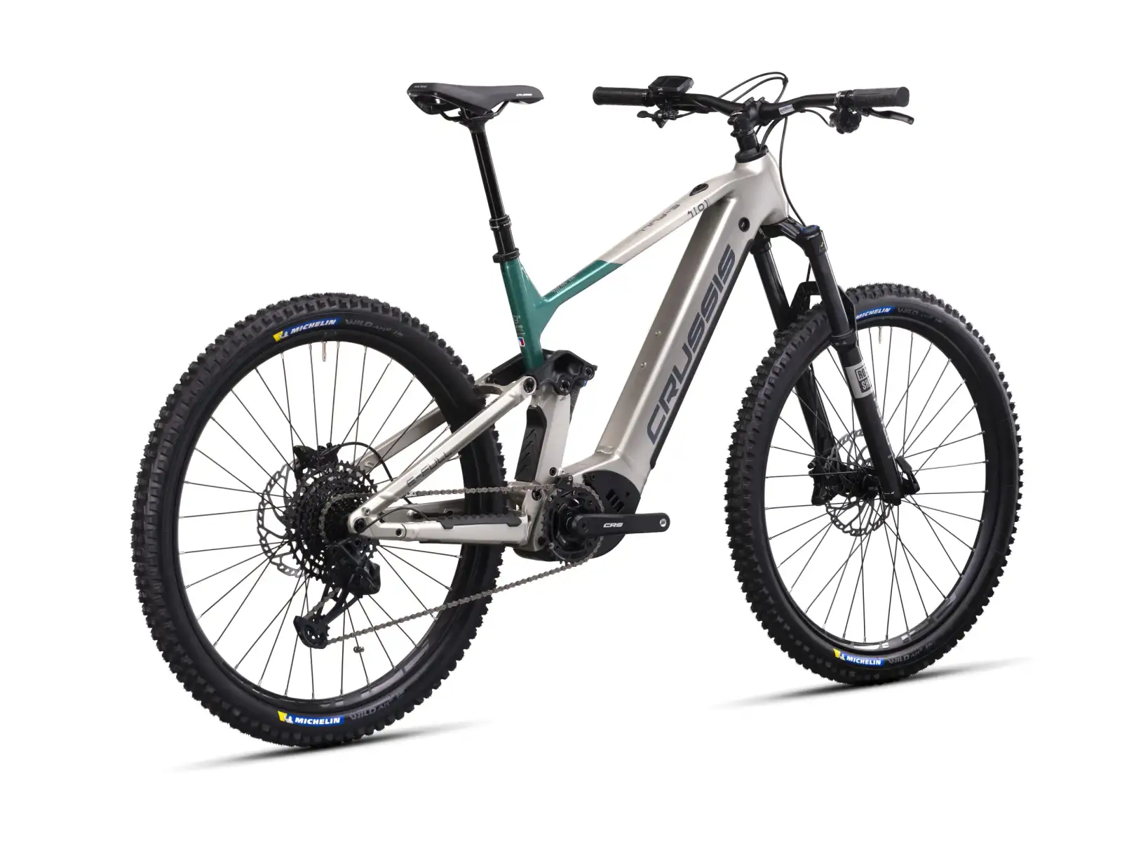 Crussis e-Full 10.10-L (900 Wh) celoodpružený elektrobicykel