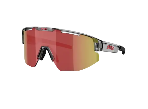 Bliz Matrix slnečné okuliare Transparent Dark Grey/Brow Red Multi