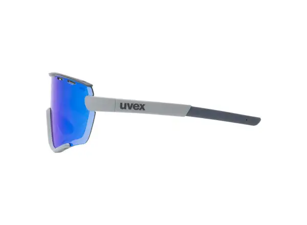 Uvex Sportstyle 236 okuliare Rhino Deep Space Mat/ Mirror Blue (Cat. 3) + Clear (kat. 0)