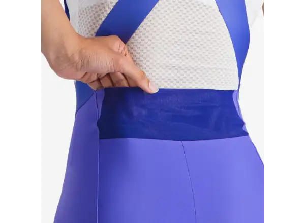 Castelli Espresso 2 W dámske kraťasy s vložkou a trakmi Ultraviolet